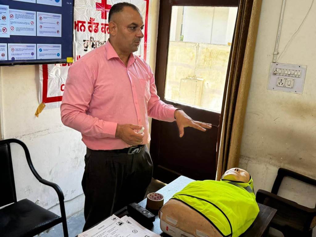 Red Cross Society imparts CPR training to students to save lives